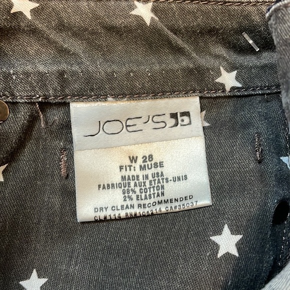 Sz28 Joe’s Jeans Muse Fit Boot Cut Dark Blue Wash (Kinsey wash) in NWOT Cond - Picture 8 of 10